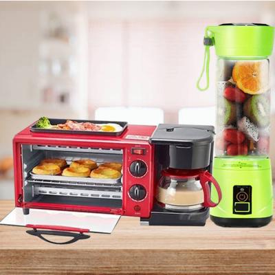2 In 1 Cyber 3 In 1 Breakfast Maker 9 Ltr 1250 W Red, CYBO-345 And Portable And Rechargeable Battery 6 blade Juice Blender Assorted Color