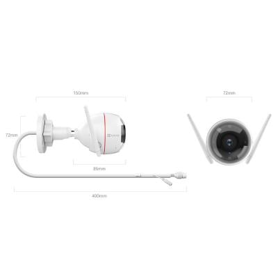 EZVIZ C3W Pro(CS-C3W-A0-1F4WFL)(2.8mm)C3W Pro(CS-C3W-A0-1F4WFL)(2.8mm)  C3W Pro Smart Home Camera White