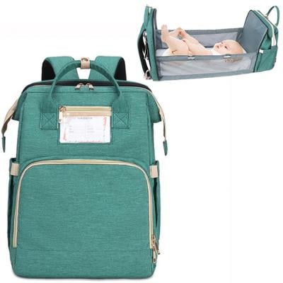 Orbisify Diaper Bag Backpack Expandable Baby Portable Bed with Changing Station