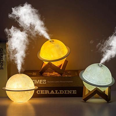 3D LED Planet Lamp Humidifier