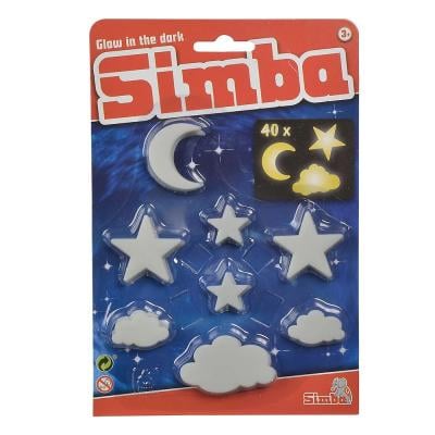 Simba 107822343 Gid Moon Stars Clouds Blue