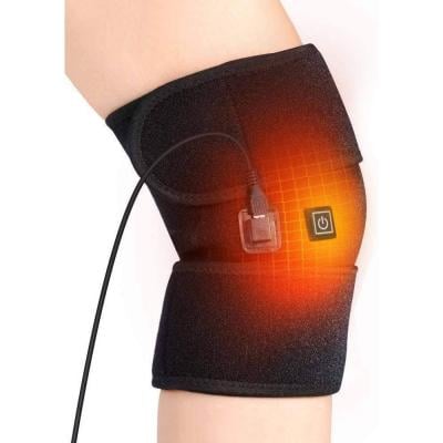 Knee Heating Pad Usb Heating Knee Brace Support For Arthritis Heated Knee Wrap Thermal Therapy To Warm Joint Relief Pain Of Knee Stiff Arthritis Strains Fits Men And Women Knee Calf Leg Arm