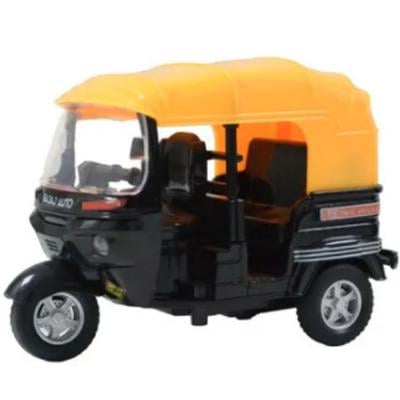 Toyland YJ-007 Bajaj Auto Rickshaw 10.5cm Black