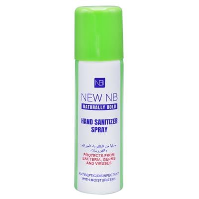 New NB Naturally Bold Hand Sanitizer Spray 60 ML