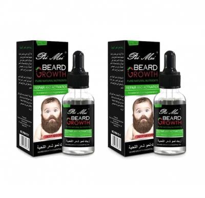 Beard Growth Oil Clear 30ml 2pcs