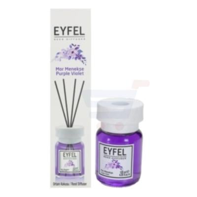 EYFEL Perfume Aroma diffuser, Home Fragrance With Sticks & Purple Violet Fragrance - 120ml