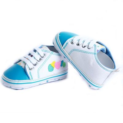 Tradinco حذاء طفل أبيض وأزرق