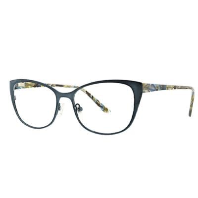 XOXO XO TAOS BLUE Blue Womens Acetate Taos Cat-Eye Eyeglasses Frame 781096546725