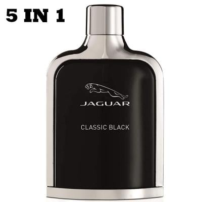5 In 1 Jaguar Classic Black Edt 100ml For Men