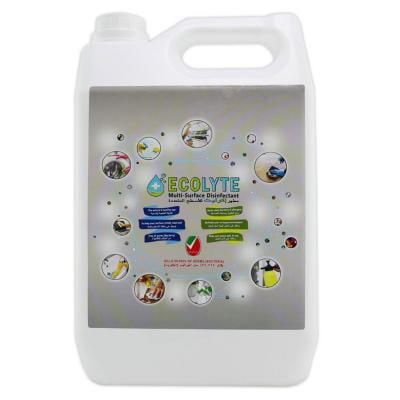 Ecolyte Plus Multi Surface Disinfectant 100% Natural 5 Litre, ECO-S-5LTR