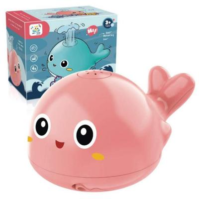 Baby Bath Toy Cute Whale Automatic Induction Water Spray Toy