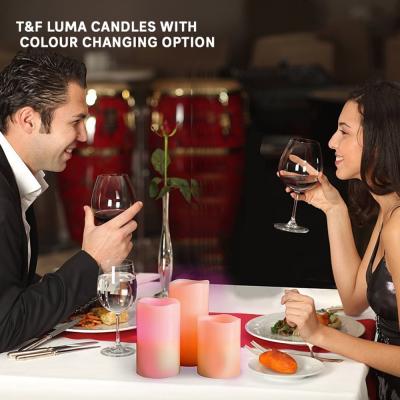 T&F Luma Candles With Colour Changing Option