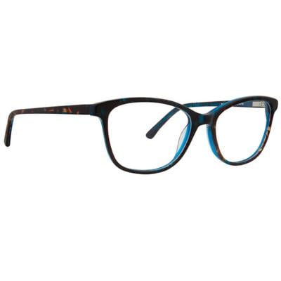 XOXO XO CLEMENTE TORT BLU Womens Clemente Square Eyeglasses Frame 781096554928 Tortoise Blue