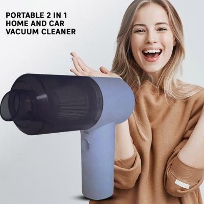 Portable 2 in 1 Home and Car Vacuum Cleaner