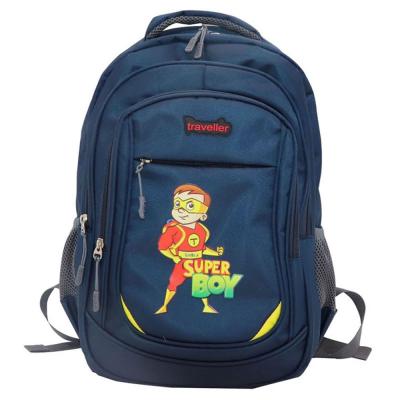 Traveller TR-2010-16 School Bag 16inch, Blue