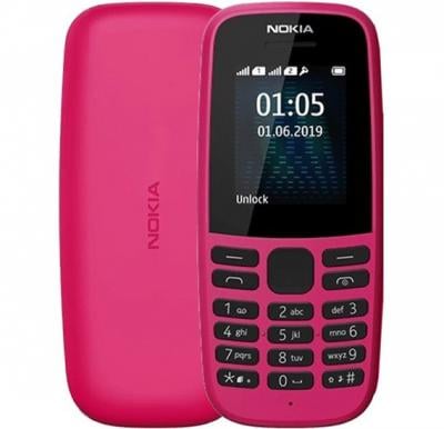 Nokia 105 Dual SIM Pink 4MB 2G 