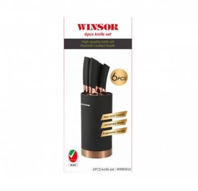 Winsor 6pc Non Stick Knife Set, WR80810