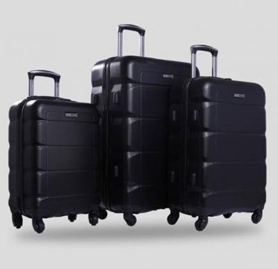 Buy Para John Travel Luggage Suitcase Set of 3 Trolley Bag Carry On Hand Cabin Luggage Bag Black ...