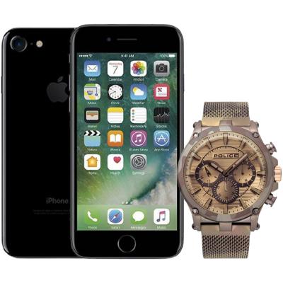 Buy Police P15920JSMBN Tamann Analog Men Watch and Get Apple iPhone 7 128GB Storage, Activated Free