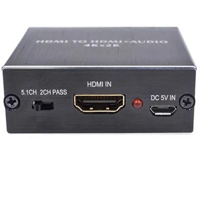 4K HDMI Audio Extractor Converter Splitter Adapter N27212068A Grey