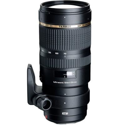 Tamron A009E 70-200 f/2.8 VC USD Canon Mount Camera Lens, Black