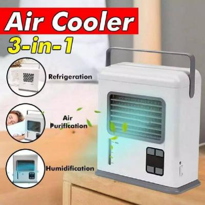 BLU Breeze Mini Personal Air Cooler USB with Combined Function Of Cooler Conditioner Arctic Air Cooler White