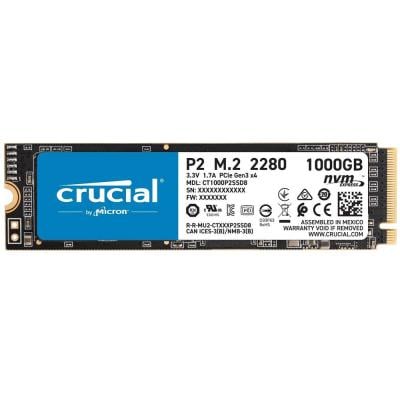Crucial CT1000P2SSD8 SSD 1TB P2 NVME M.2