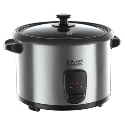 Russell Hobbs Rice Cooker with Steamer 1.8 L Silver, 19750