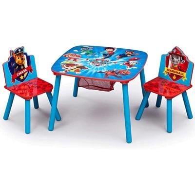 Delta Children TT89501PW Paw Patrol Table and Chair Set With Storage