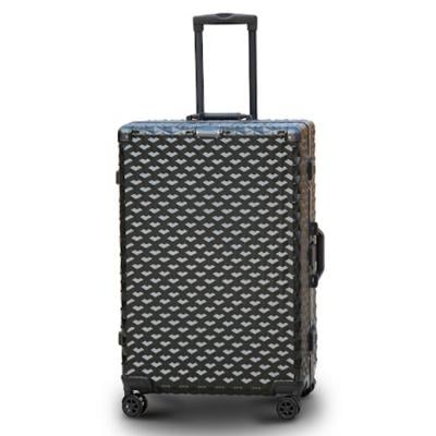 Zap TBAD30GY31 Carry On Travel Luggage with 360 Degree Spinner Wheels 28In Grey