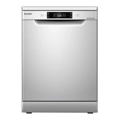Sharp QW-MA814-SS3 Free Standing Dishwasher 14 Place Settings Silver