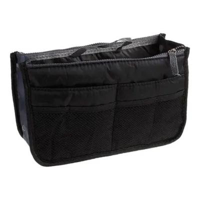 Nylon Bag In Bag Organizer N22214554A Black or Grey