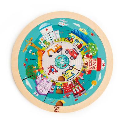 Hape E1624 Jobs Roundabout Puzzle (19 Pieces) Multicolor
