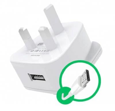 Heatz Single Port USB White, ZAS07