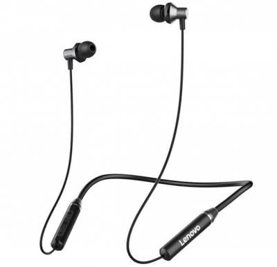 Lenovo HE05 Hanging Wireless Bluetooth Headphones (BT5.0) With Noise Canceling, Assorted