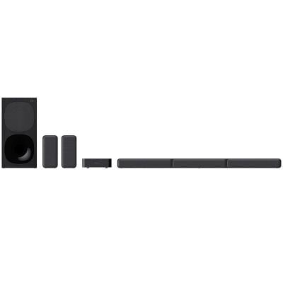 Sony HT-S40R Bluetooth Sound Bar with Subwoofer and Wireless Rear Speakers, Black