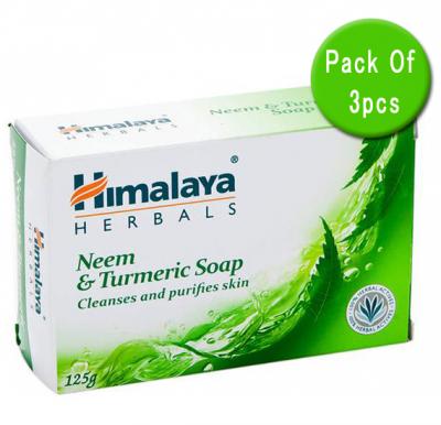 3 IN 1 Budle Offer Himalaya Neem & Turmeric Soap 125 GM NHS040