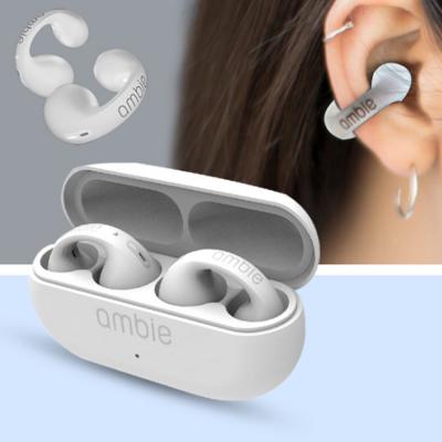 Ambie Sound Earcuffs 1:1 Ear Earring Wireless Bluetooth Earphones  White