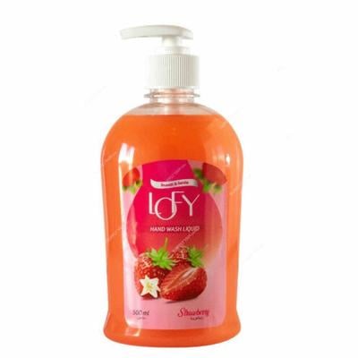 Lofy Handwash Strawberry  500ml x 24 Pcs