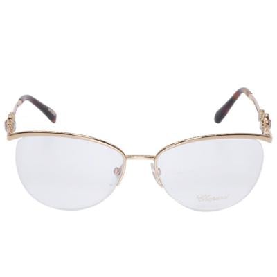 Chopard VCHB98S Gold Cat- Eye Women Eyeglasses, Gold