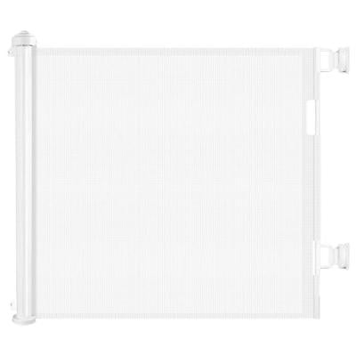 Baby Safe BS_RMGA_WH Retractable Mesh Gate White
