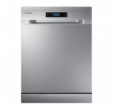 Samsung 7 programmes 14 place settings Free standing Dishwasher, Silver - DW60M6050FS
