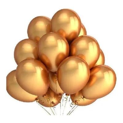 Party Balloon Pack Of 20N40910630A Gold