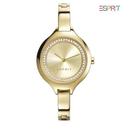 Esprit ES108322002 Analog Watch For Women, Gold