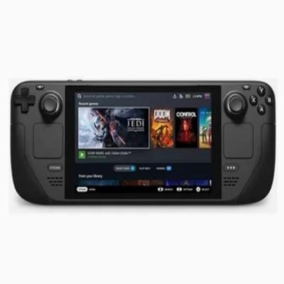 Valve Steam Deck 64GB Handheld Console 7 Inch 60Hz Touch Display 16GB LPDDR5 RAM BT 5.0 HD Haptics 6 Axis IMU SteamOS 3.0 2 Band WiFi 40Whr Battery 2 8H Game Play USB C