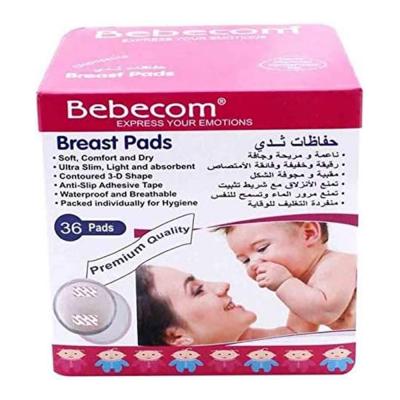 Bebecom Breast Pads 36Pcs White