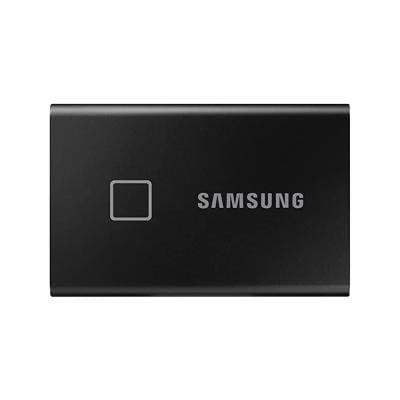 Samsung PC2T0K 2tb T7 Touch Portable Ssd Usb C External Solid State Drive Black 1050mbs