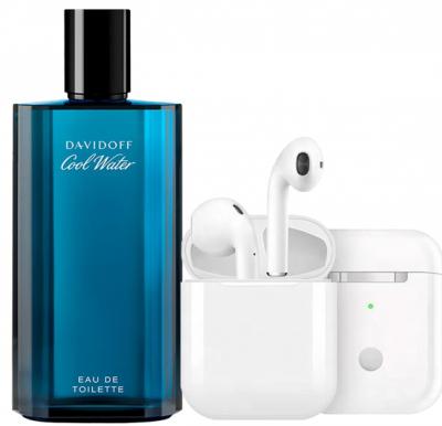 Davidoff Coolwater 125ml with Free Bluetooth earbud