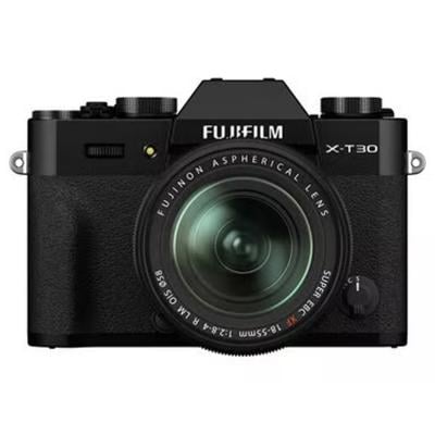 FUJIFILM X-T30 II Mirrorless Camera with 18-55mm Lens Black