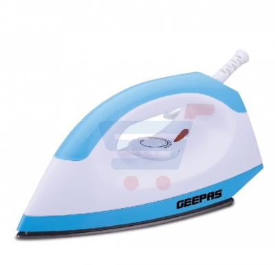 Geepas DryÂ Iron GDI7782, With Nonstick Coating Sole Plate 